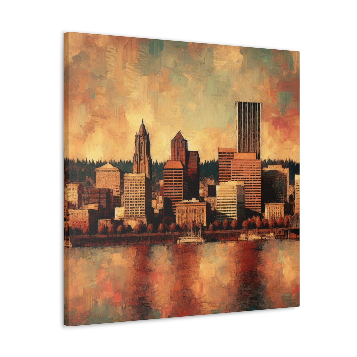 Emerald City Transcendence - Canvas