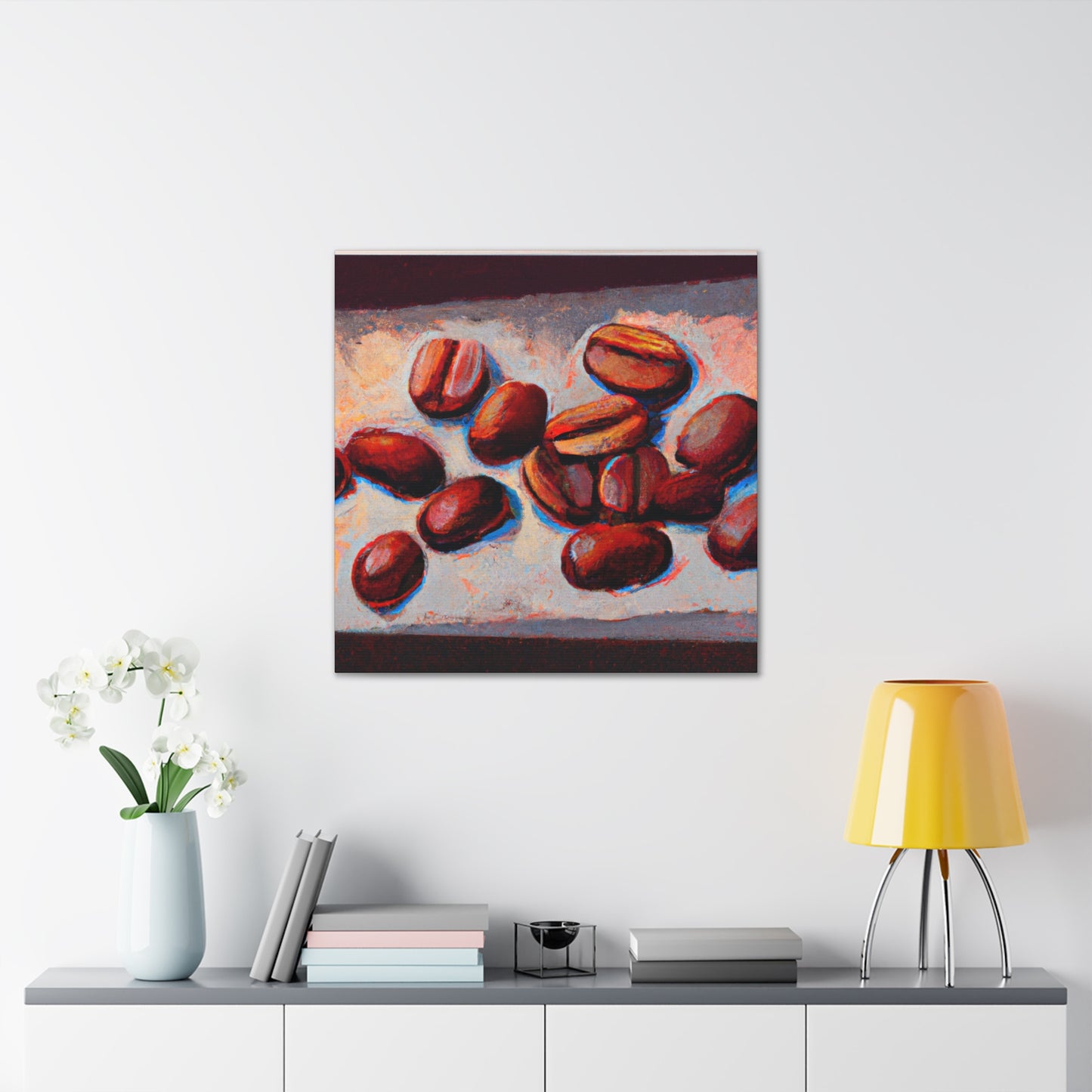 Coffee Beans Awakens - Canvas