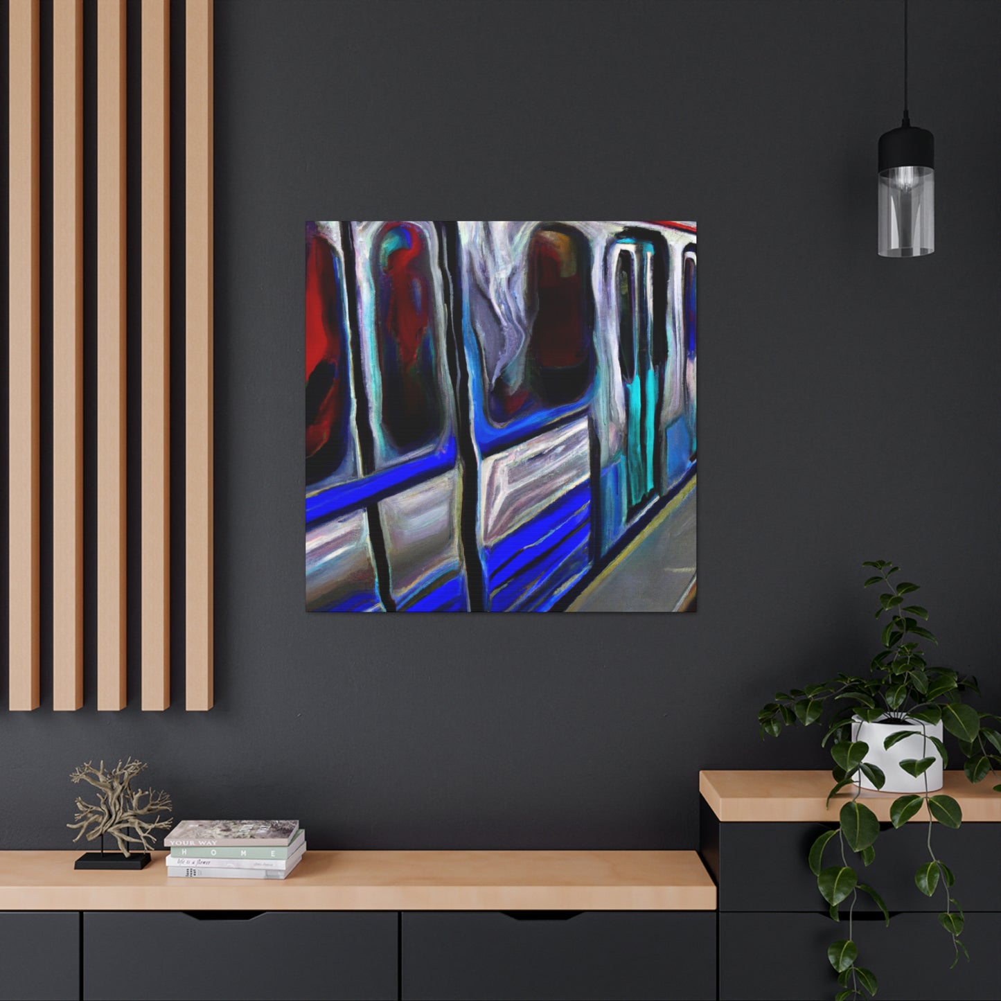 Subway to Adventure - Canvas