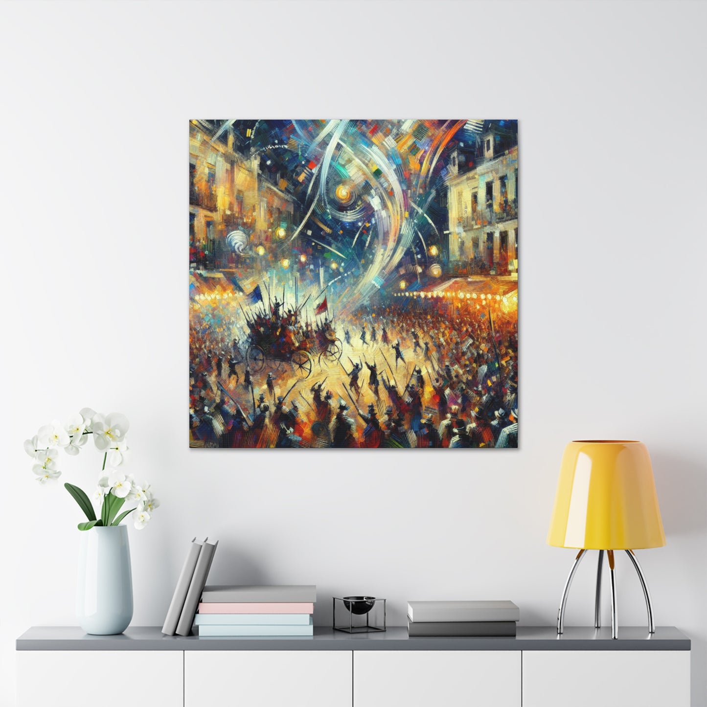 Lively Summer Spectacle - Canvas