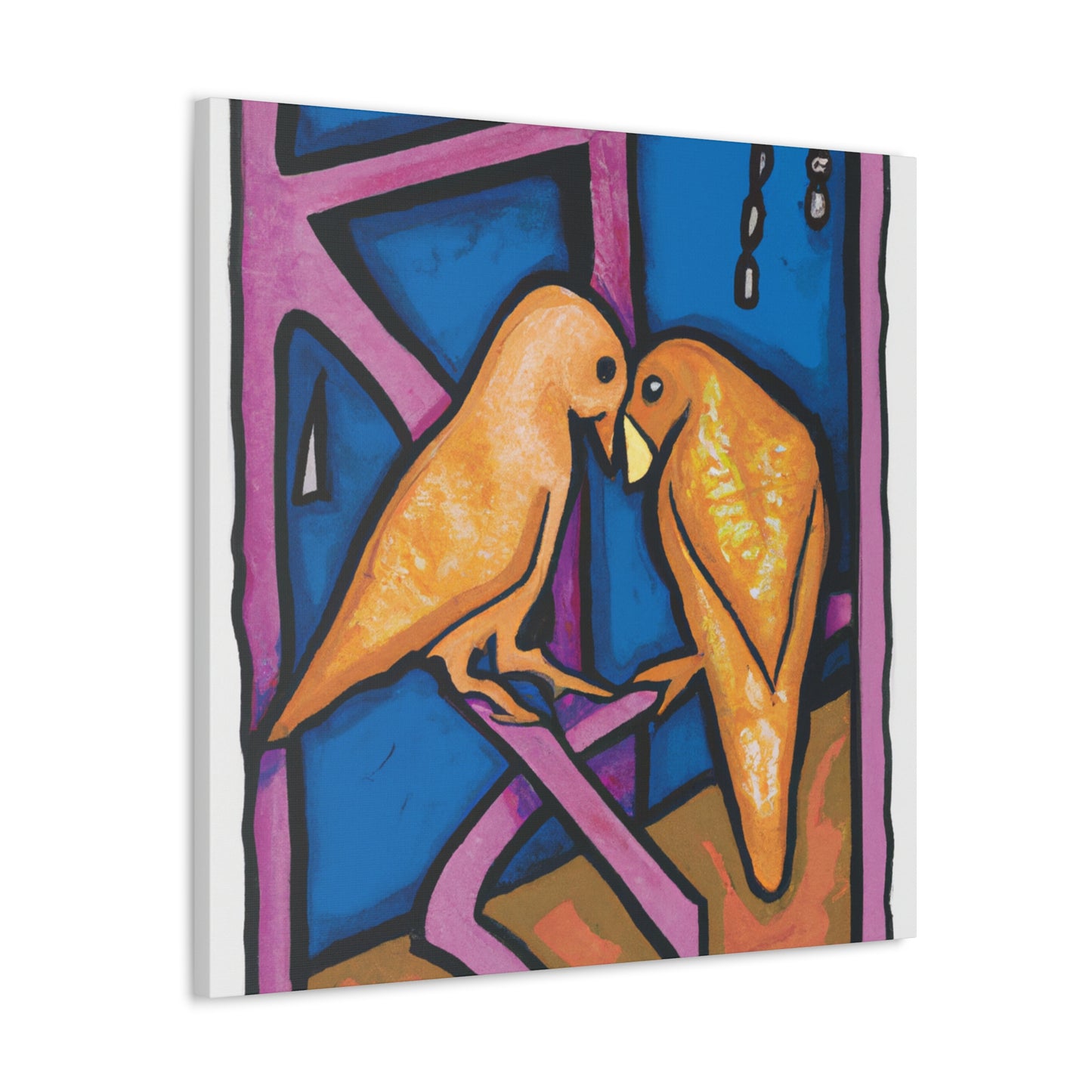 Lovers in Harmony. - Canvas