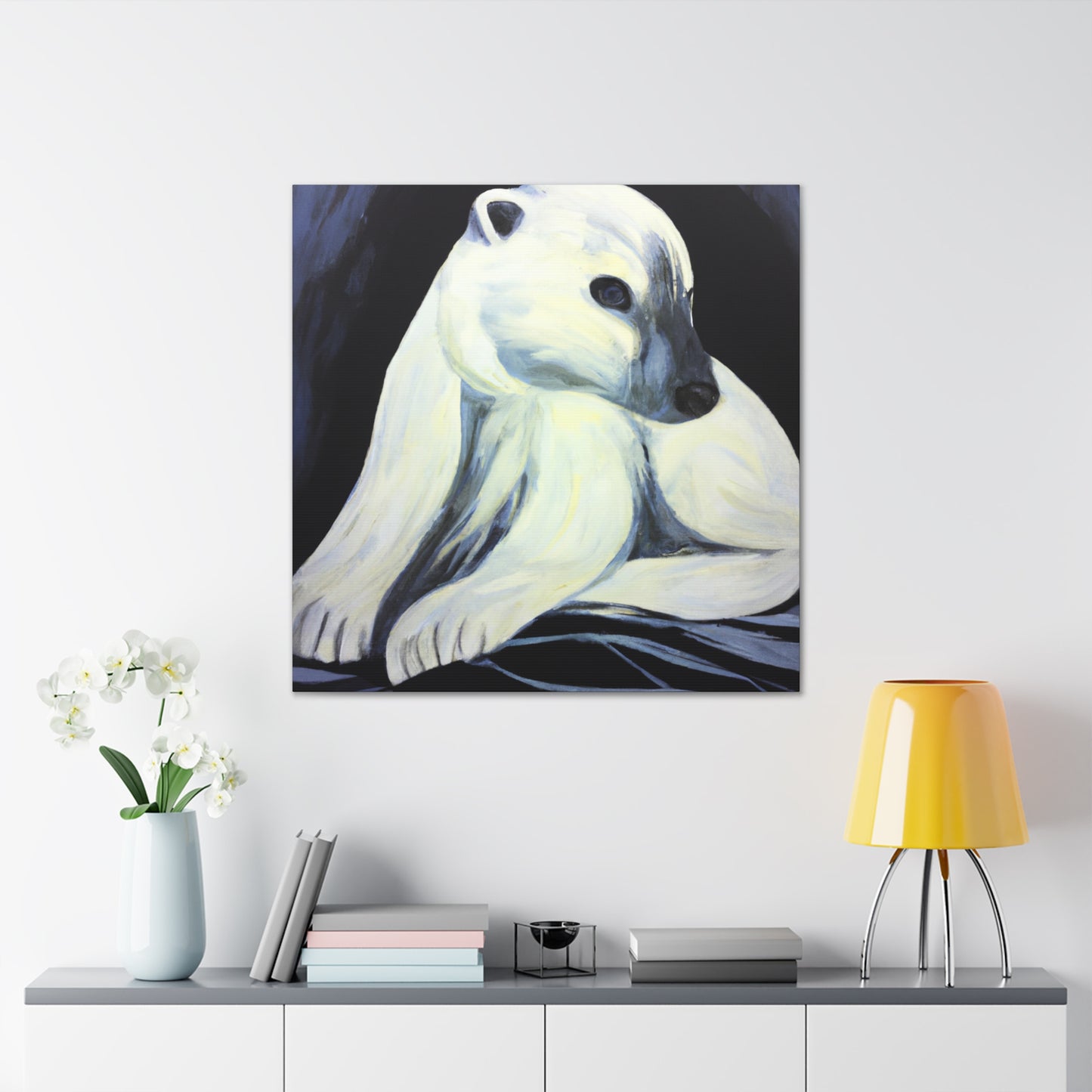 Ermine in Expressionism - Canvas