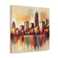 "Vibrant Urban Southern Melody" - Canvas