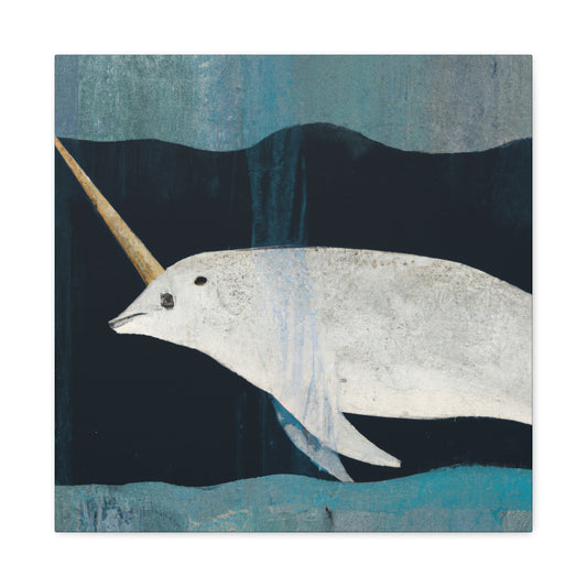 Narwhal's Mystic Dance - Canvas