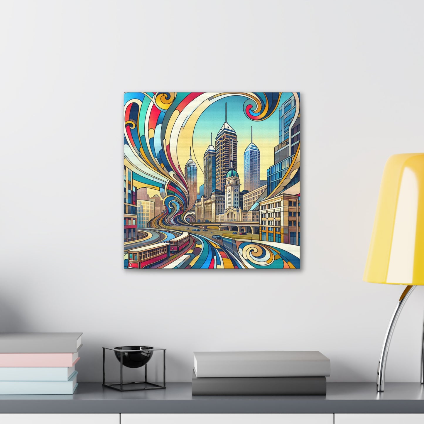 "Enchanting Indianapolis Echo" - Canvas