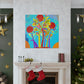 "Dogwood in December Glow" - Canvas