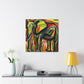 Elephant in Motion - Canvas