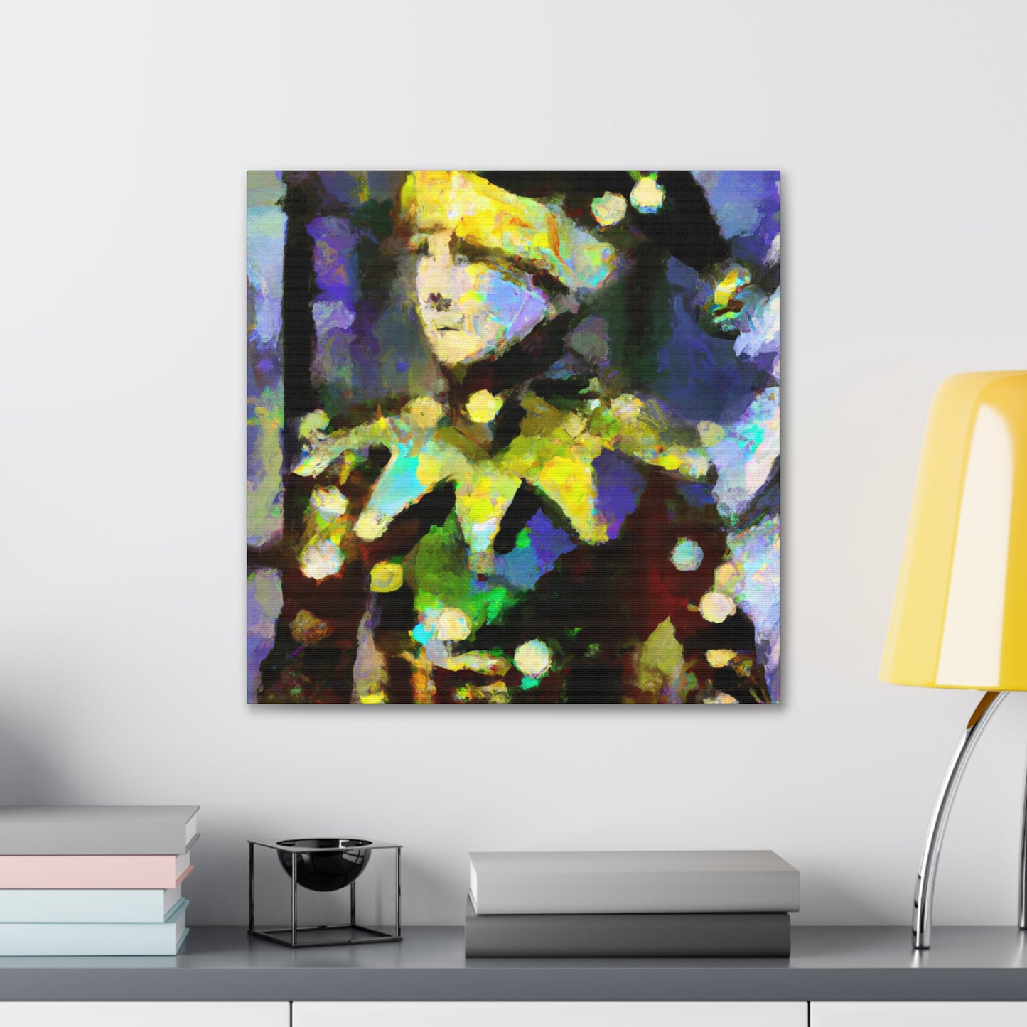 Elf in Moonlight Glow - Canvas