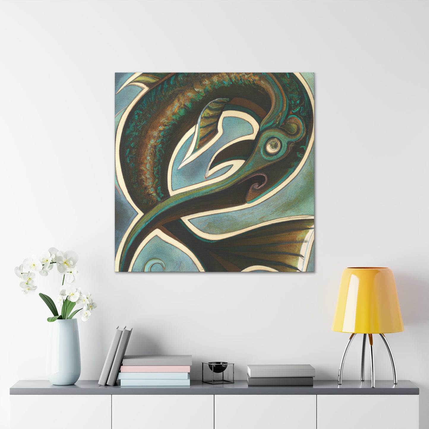 "Barracuda’s Art Nouveau." - Canvas