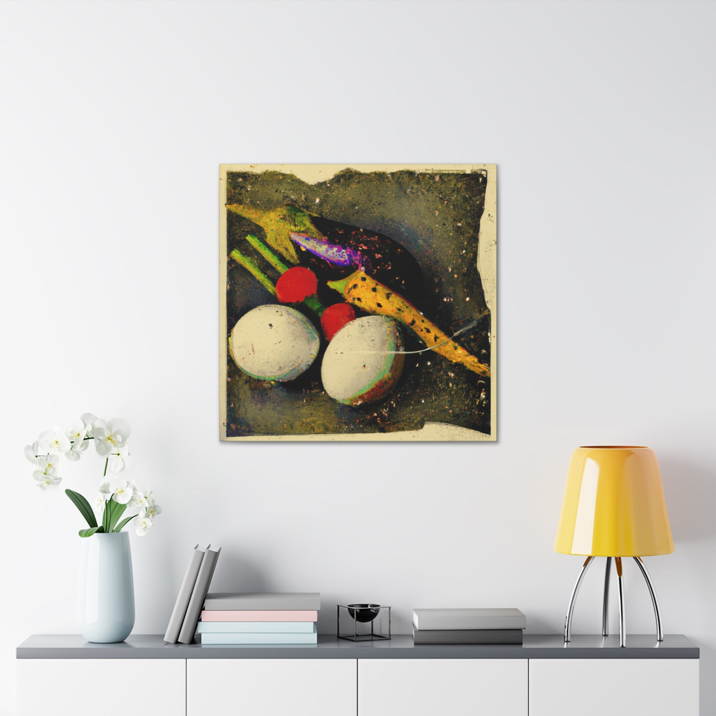 "Veggies of the Past" - Canvas