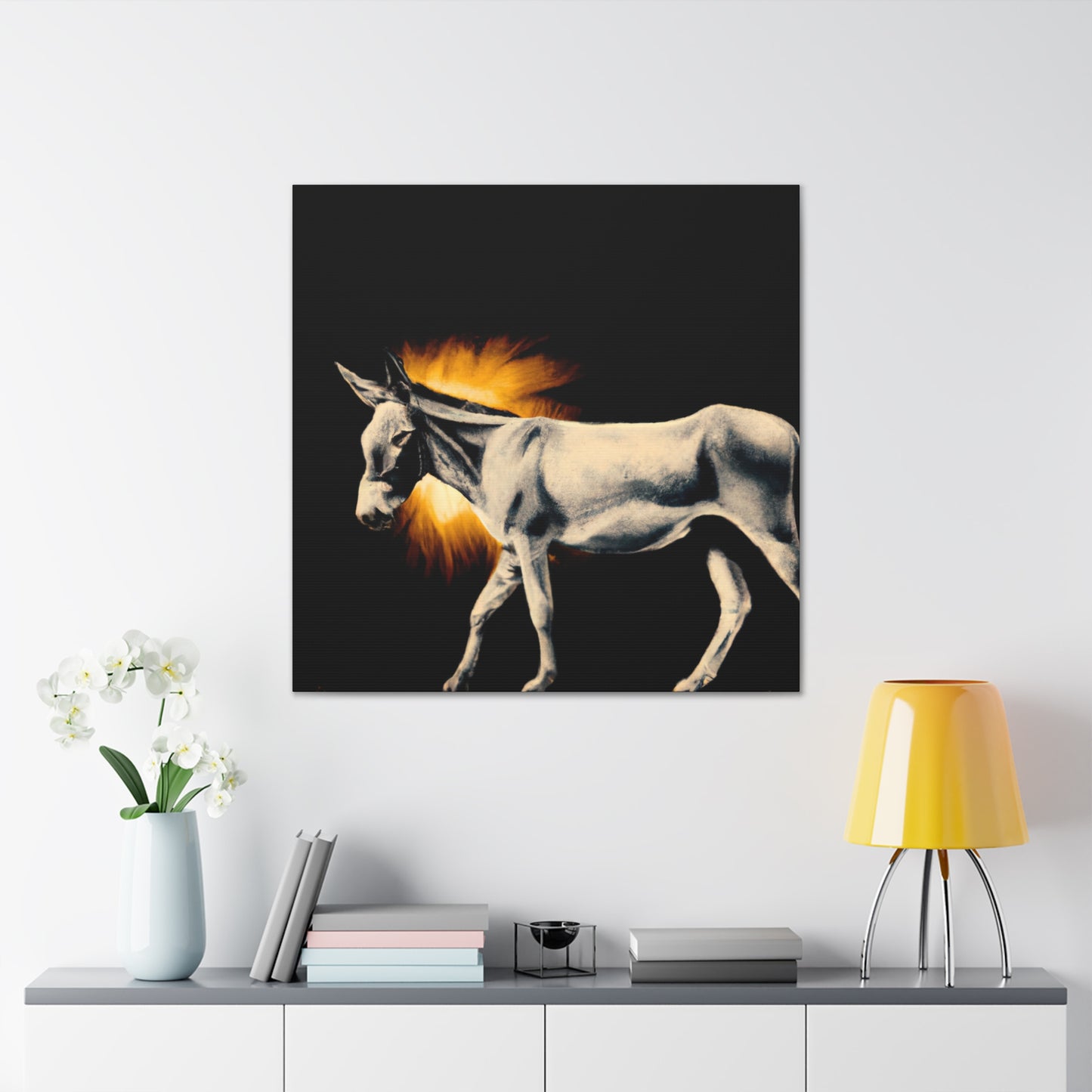 Mule on the Move - Canvas