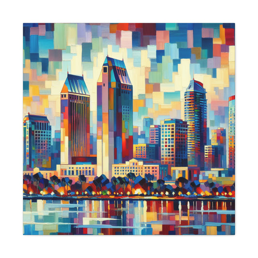 "Vibrant San Diego Spirit" - Canvas