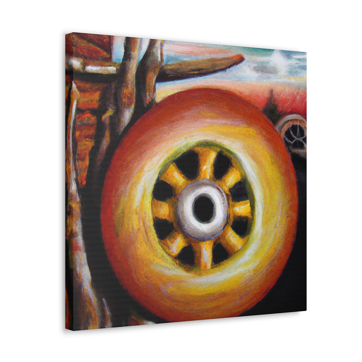 "Wheels in a Dreamscape" - Canvas