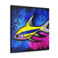 "Swordtail Sword Swirling" - Canvas