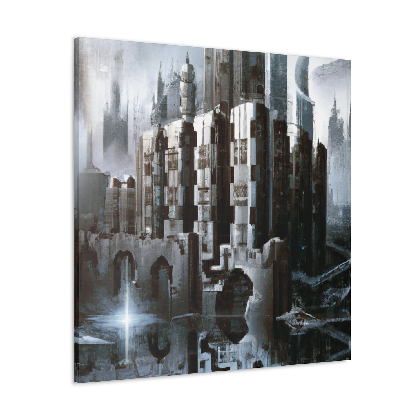 "Gothic Deco Enchantment" - Canvas