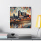 "Southern Serenade: Nashville Reverie" - Canvas