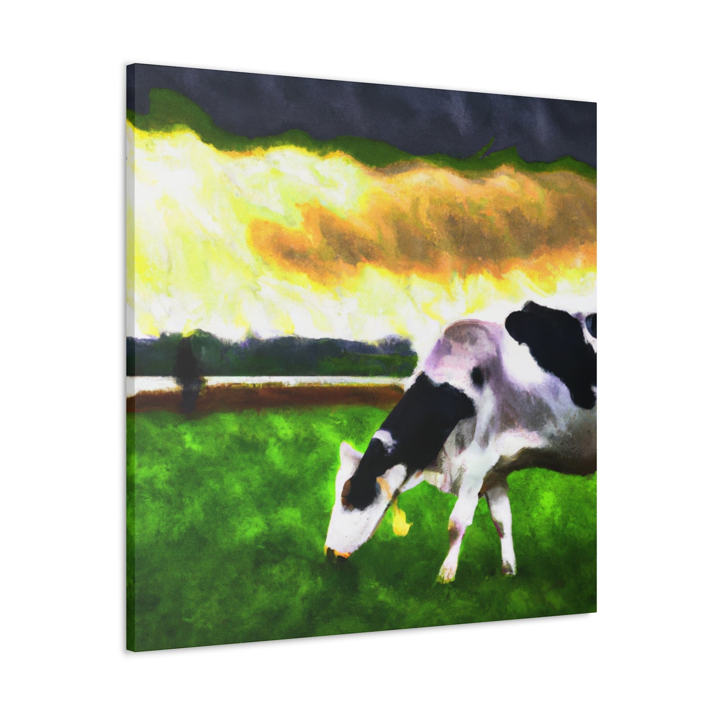 Milky Moo's Majesty - Canvas