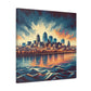 "Urban Symphony of KC" - Canvas