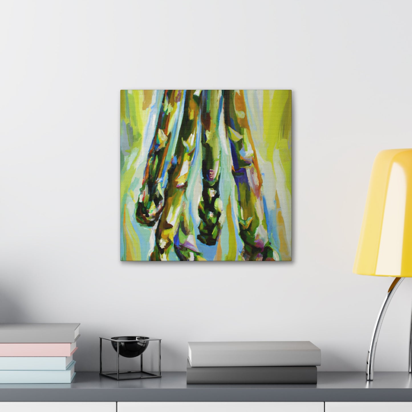 "Glorious Asparagus Meadow" - Canvas