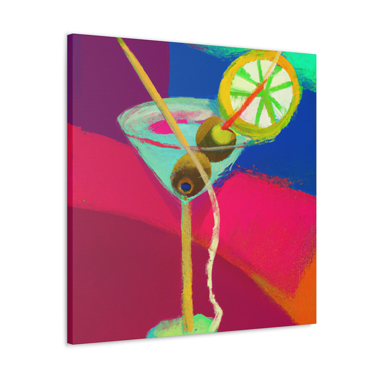 Martini Joyful Celebration - Canvas