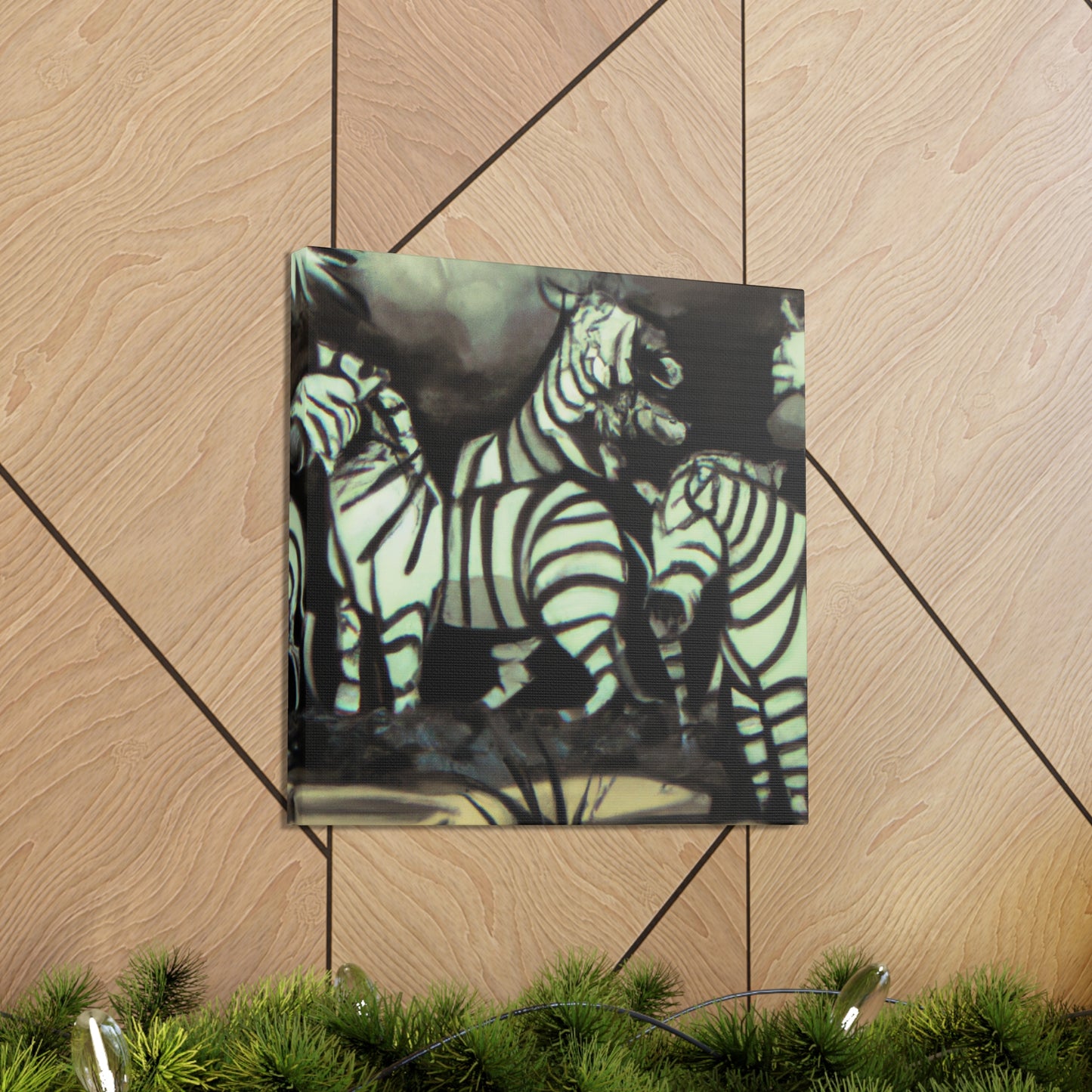 "Zebra in Expressionism" - Canvas