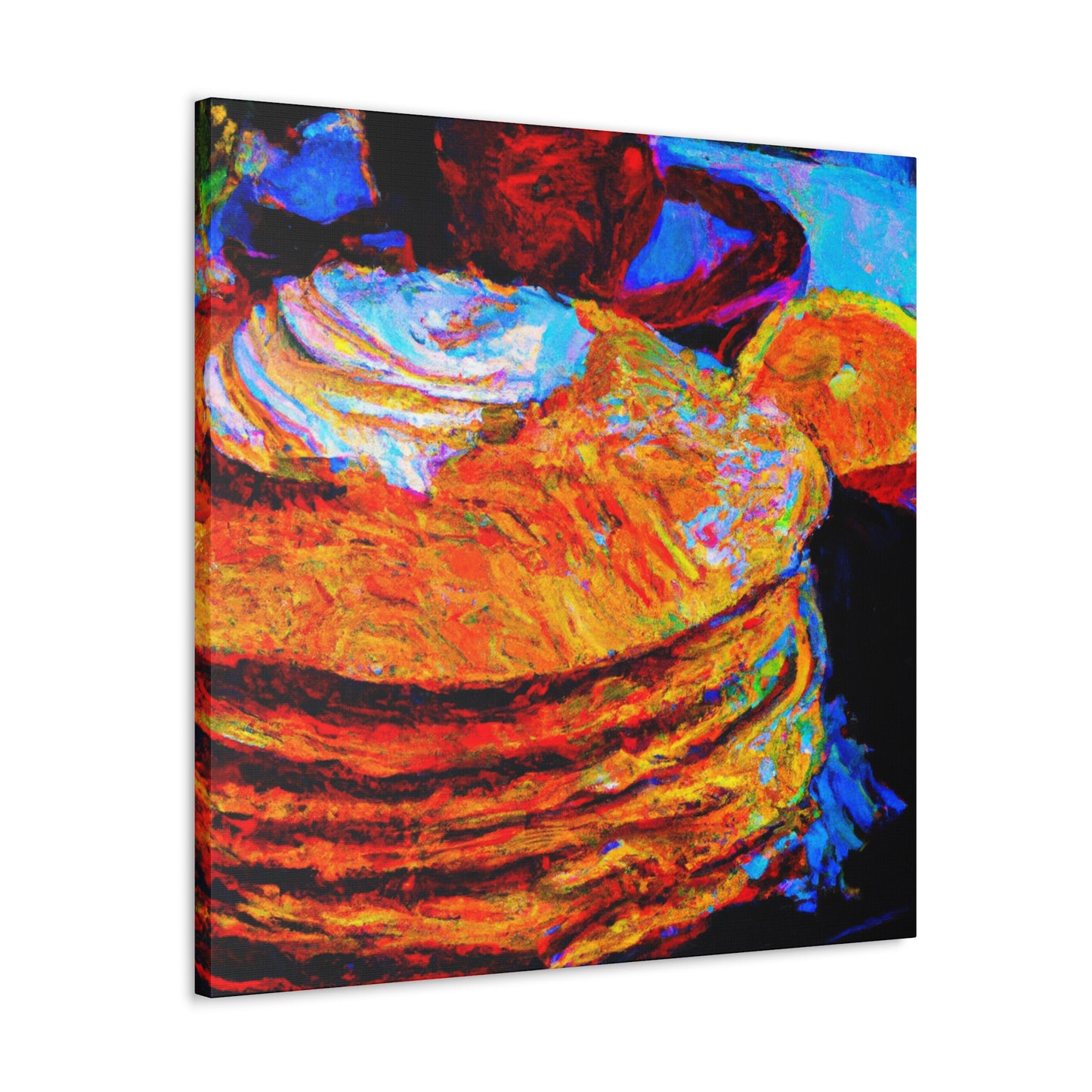 "Pancakes and Post-Impressionism" - Canvas