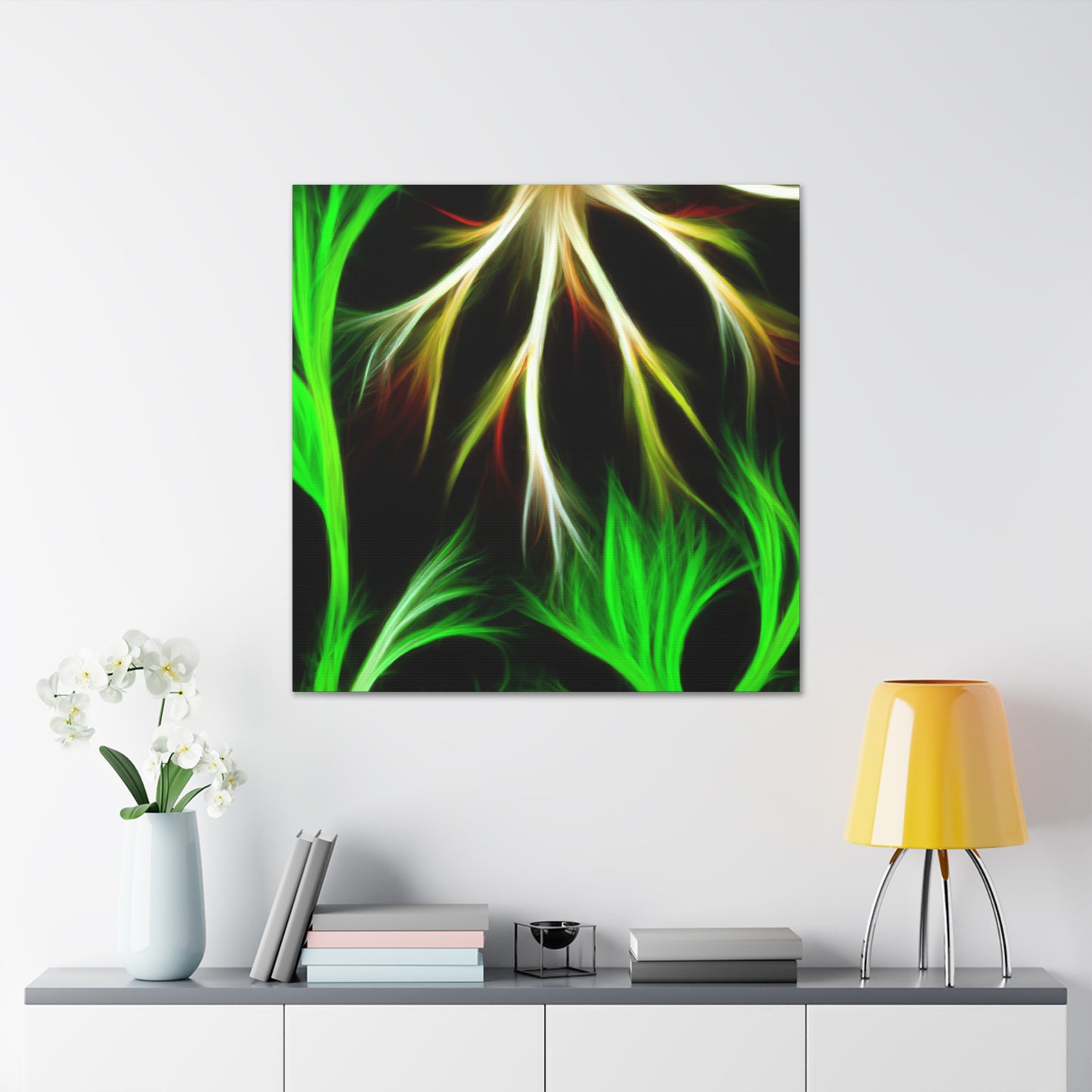 "Blooming Orchid Beauty" - Canvas