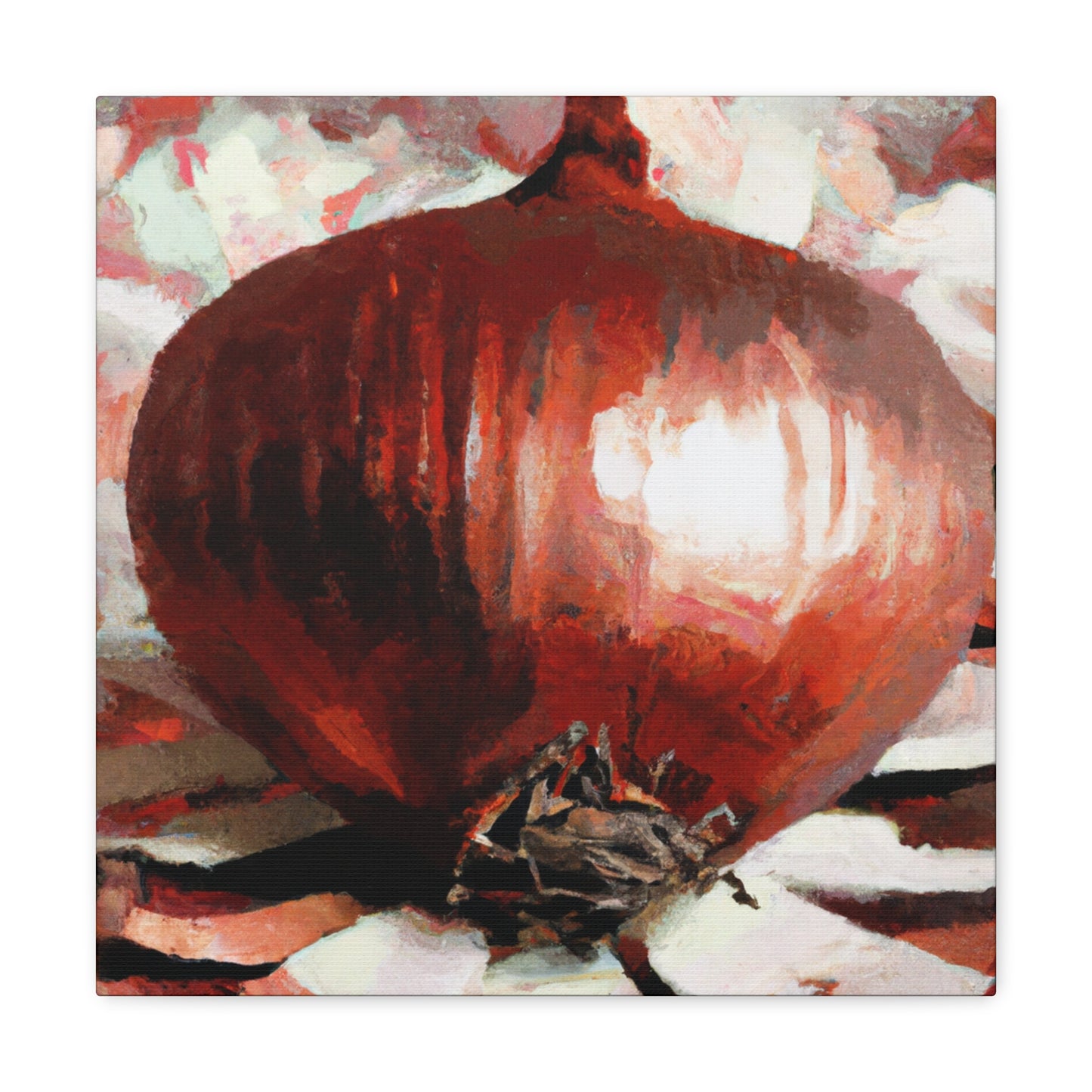 Onion in Baroque - Canvas