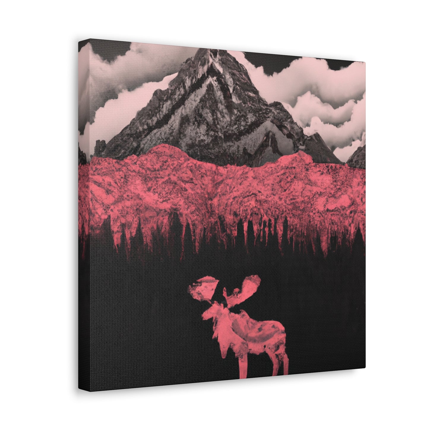 Moose in Grandeur - Canvas