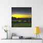 Countryside at Dawn - Canvas