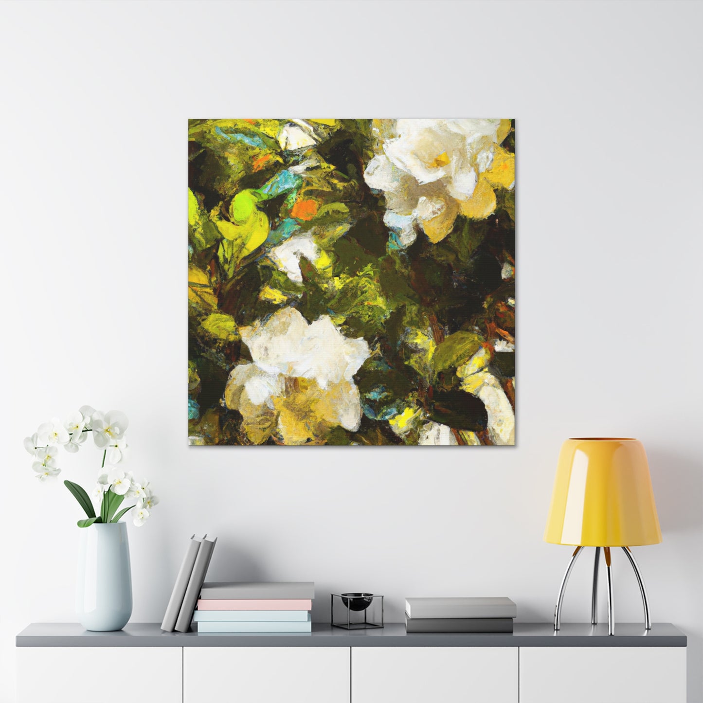 Gardenia in Bloom - Canvas