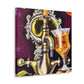 "Brewing Baroque Joy" - Canvas