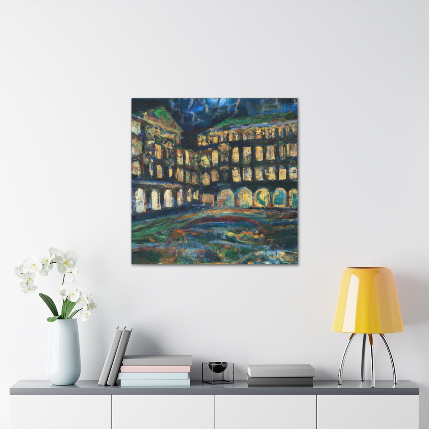 "Expressionist Dreamscape Painting" - Canvas