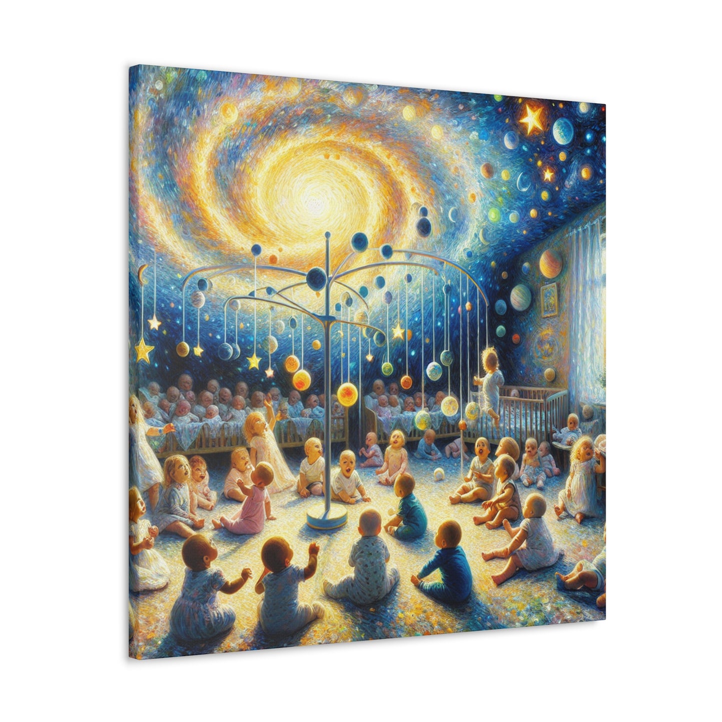 Starry Celestial Reverie - Canvas