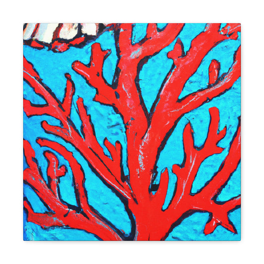 Coral Garden Splendor - Canvas