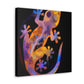 Gecko's Art Nouveau Dance - Canvas