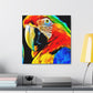 "Sky of Tropical Birds" - Canvas