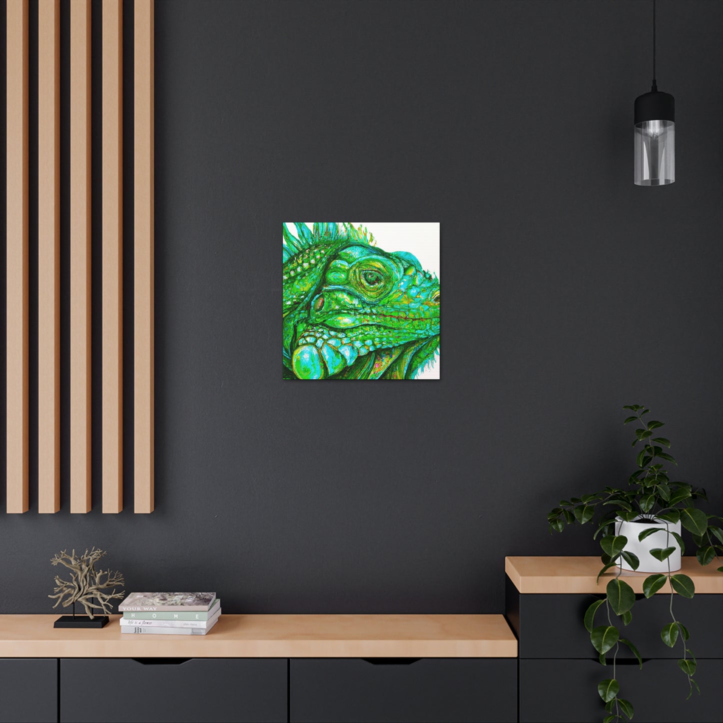 Iguana's Surreal Dream - Canvas