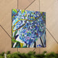 "Hydrangea in Abstraction" - Canvas