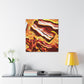 Bacon in Art Deco - Canvas