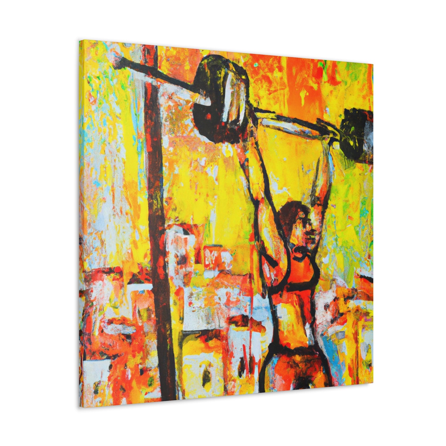 Strength Through Lifting - Canvas