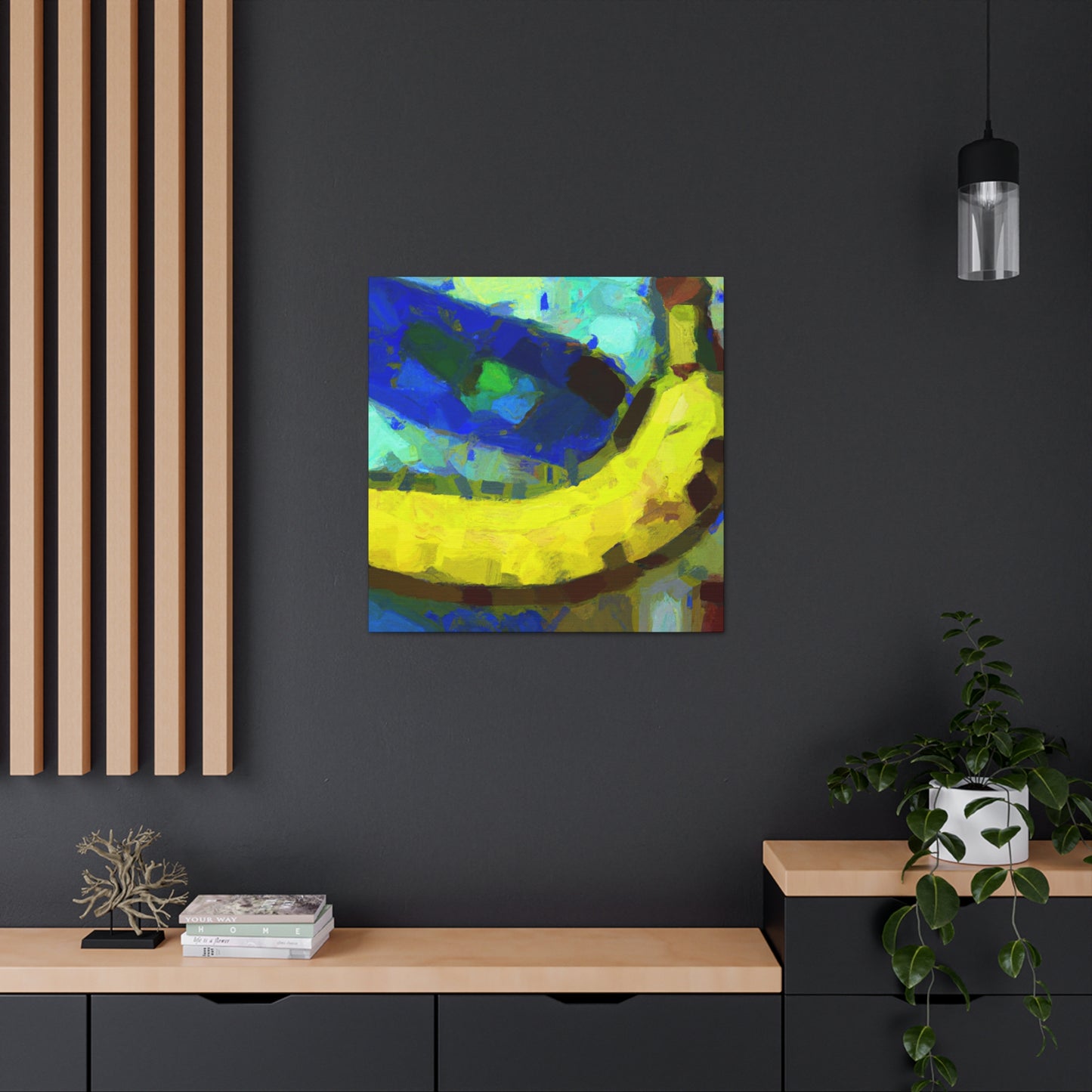 "Banana Still Life Scene" - Canvas