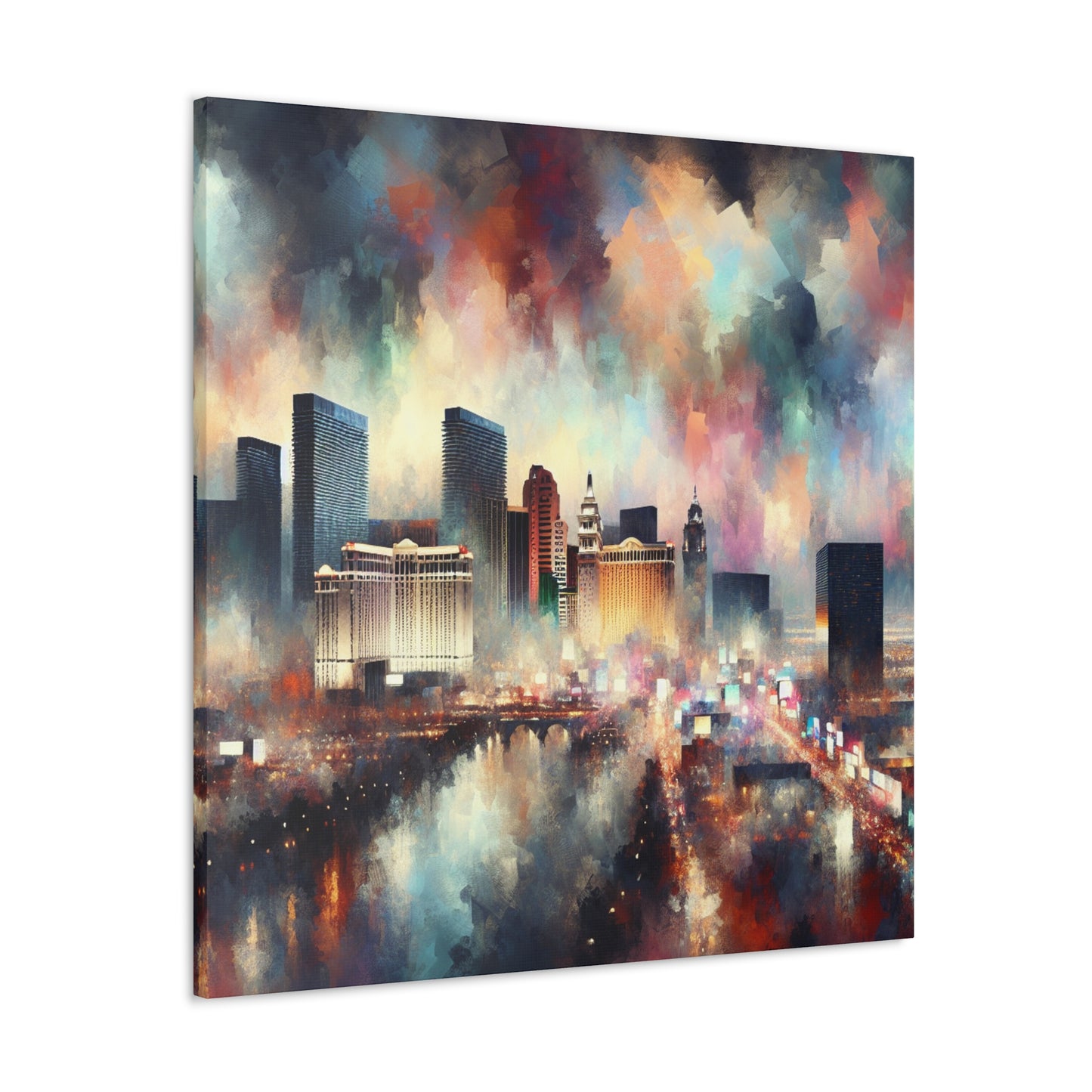 Vegas Mirage Hues - Canvas