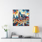 "Vibrant Nashville Melodies" - Canvas