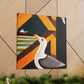 "Seagull on the Shore" - Canvas