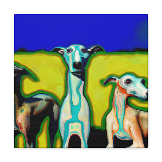 Greyhound of Surrealism - Canvas