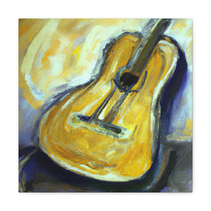 'Guitar Strings In Melody' - Canvas