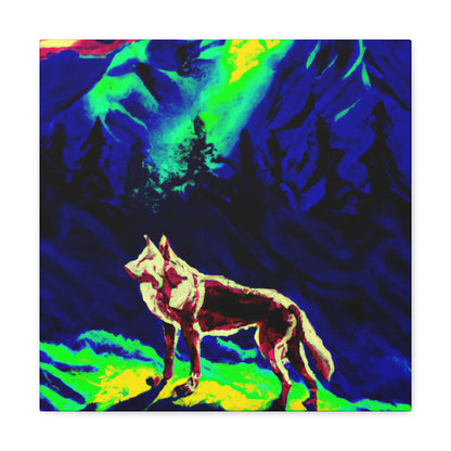 "Wolf Pop Masterpiece" - Canvas