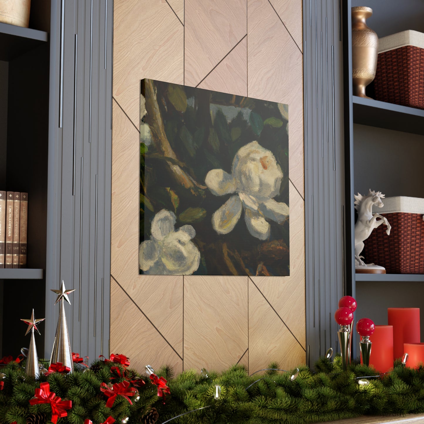 Gardenia Garden Splendor - Canvas