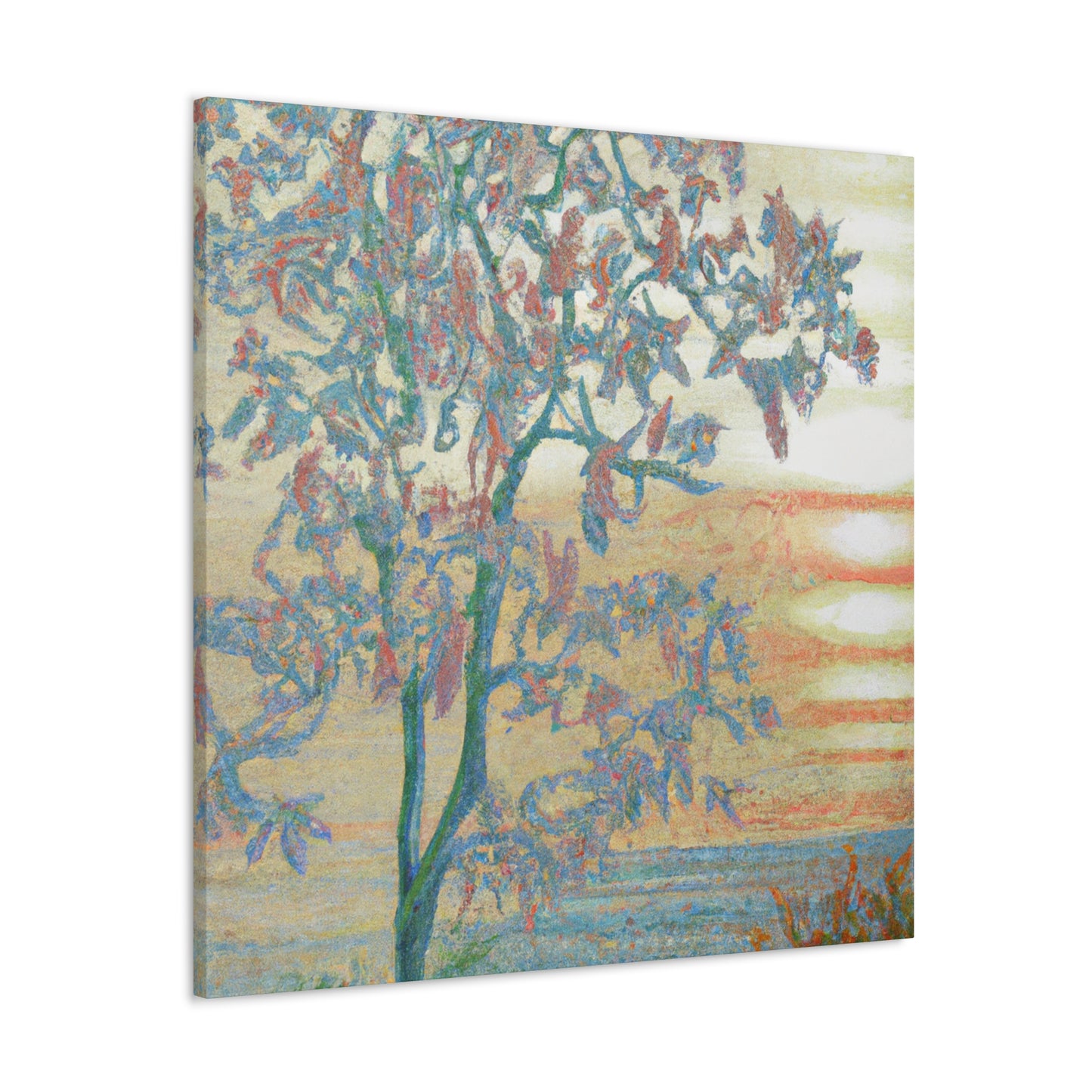 "Magnolia's Splendid Beauty" - Canvas